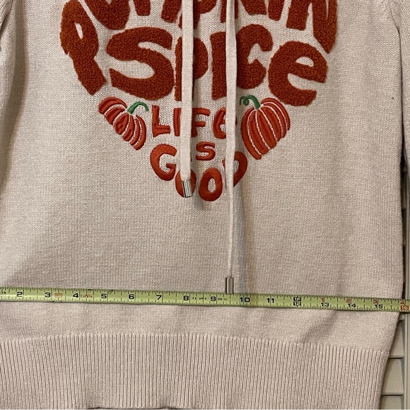 Life Is Good Fall Cream Sweater Hoodie - Picture 6 of 7
